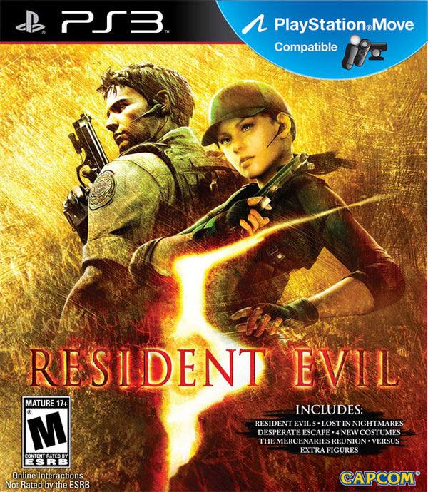 RESIDENT EVIL 5 - GOLD EDITION (used)