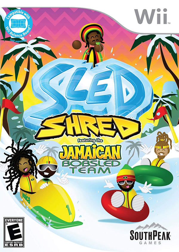 SLED SHRED FEATURING THE JAMAICAN BOBSLED TEAM (usagé)