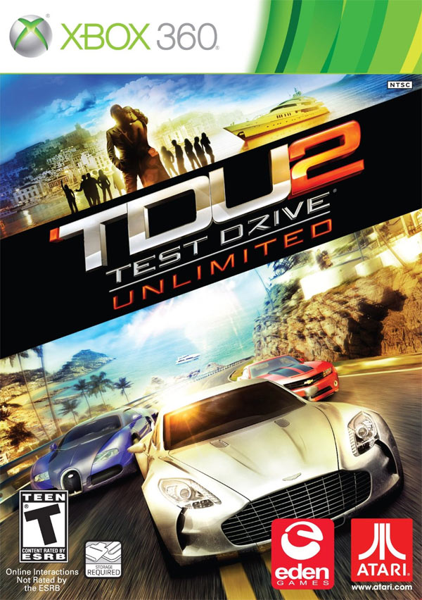 TEST DRIVE UNLIMITED 2 (usagé)