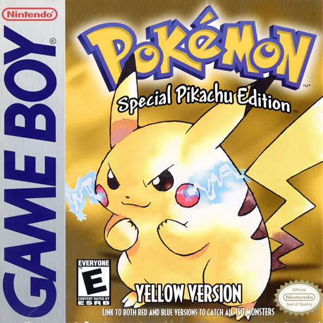 Pokemon Yellow Version - Special Pikachu Edition (Authentic with new battery) (used)