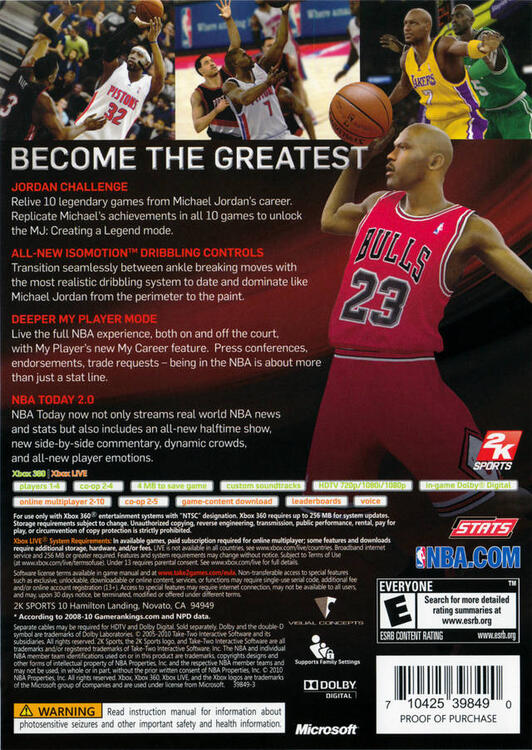 NBA 2K11 (usagé)