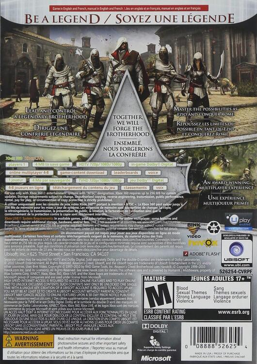 Assassin's Creed - Brotherhood (used)