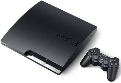 SONY PLAYSTATION 3 MODEL 2 (SLIM) - BLACK - 160GB ( Box and booklet not included ) (used)