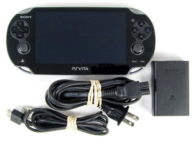 Sony PlayStation Vita PCH-1001 - Piano Black (Box not included) (used)