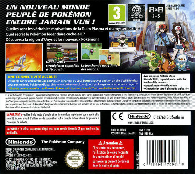 POKEMON BLACK VERSION (used)