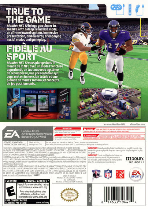 Madden NFL 12