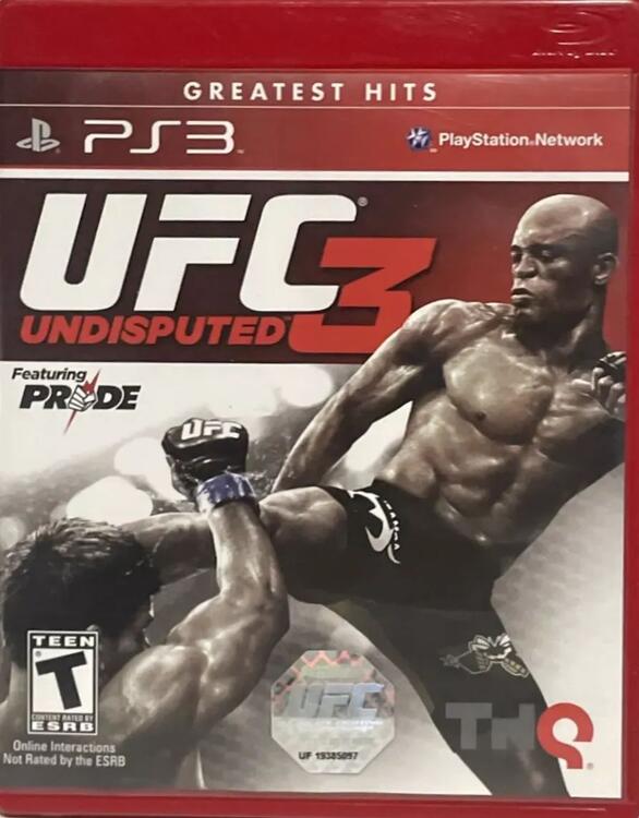 UFC Undisputed 3 (used)