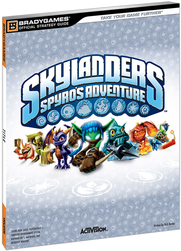 Skylander Spyro's Adventure - Official Strategy Guide by BradyGames (used)