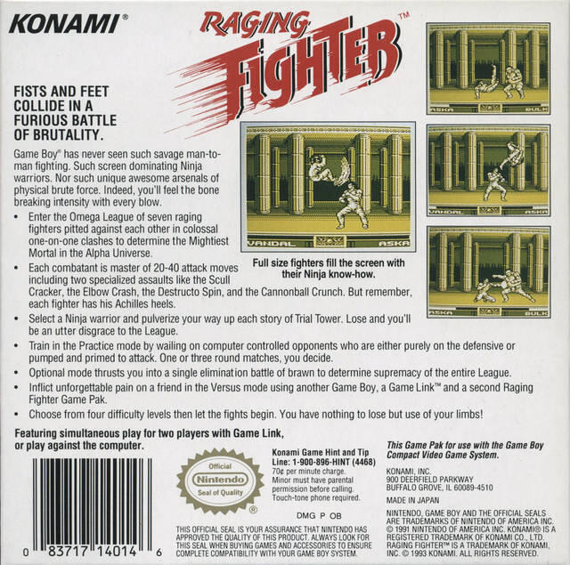 Raging Fighter (used)