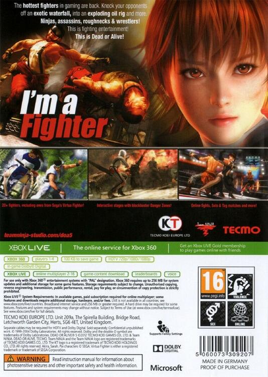 Dead or Alive 5 (used)