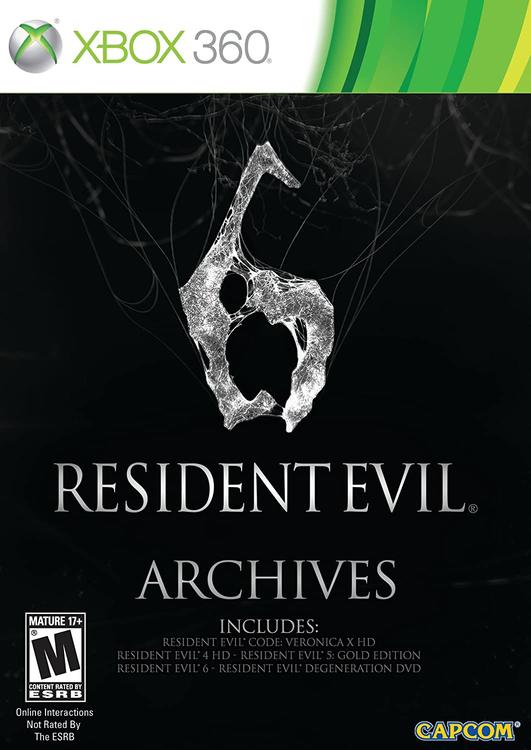 Resident Evil 6 Archives (usagé)