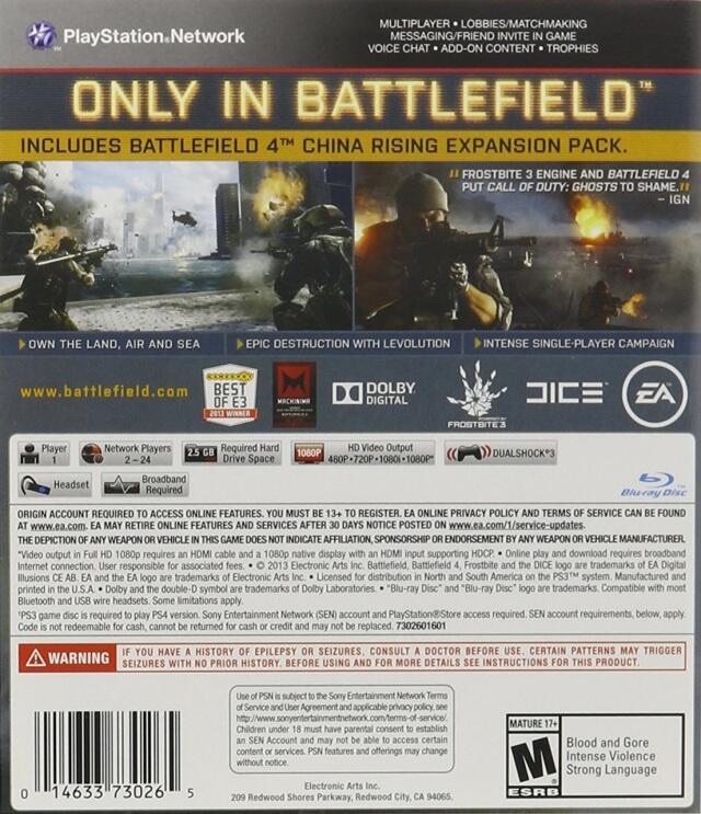 Battlefield 4 (used)