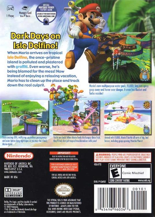 SUPER MARIO SUNSHINE (used)