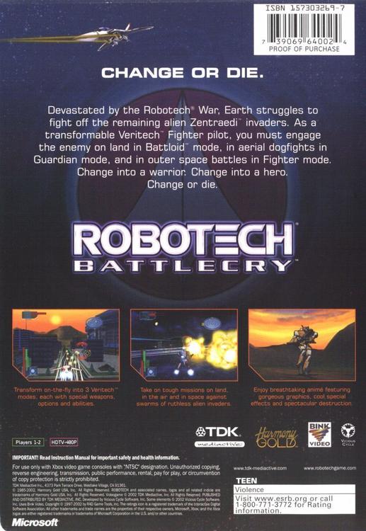 Robotech: Battlecry (used)