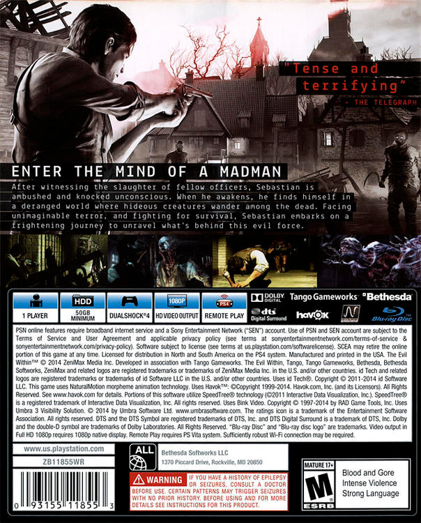 THE EVIL WITHIN (usagé)