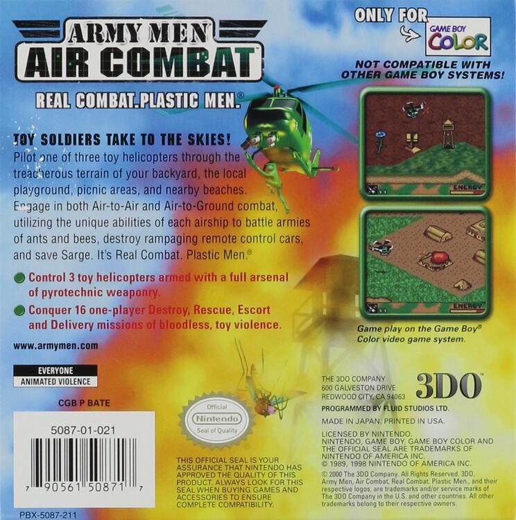 Army Men: Air Combat (used)