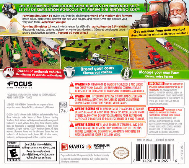 Farming Simulator 14 (used)