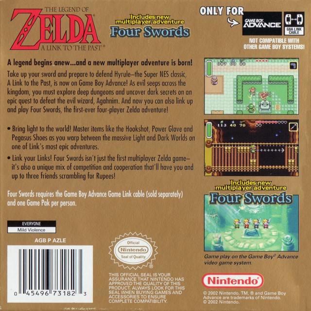 The Legend of Zelda: A Link to the Past / Four Swords (usagé)