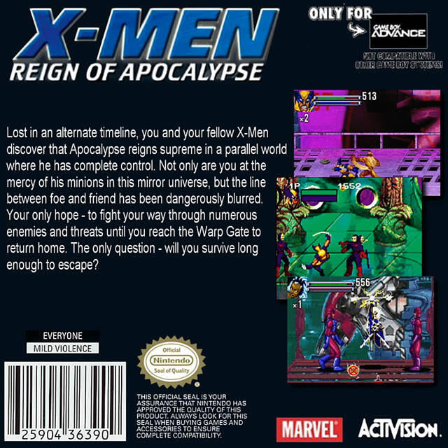 X-Men: Reign of Apocalypse (used)