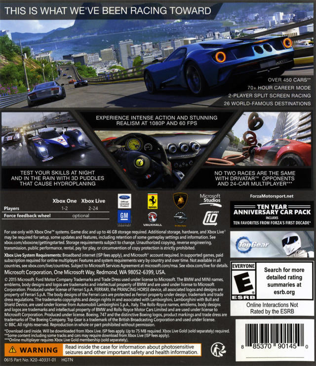 Forza Motorsport 6 (used)