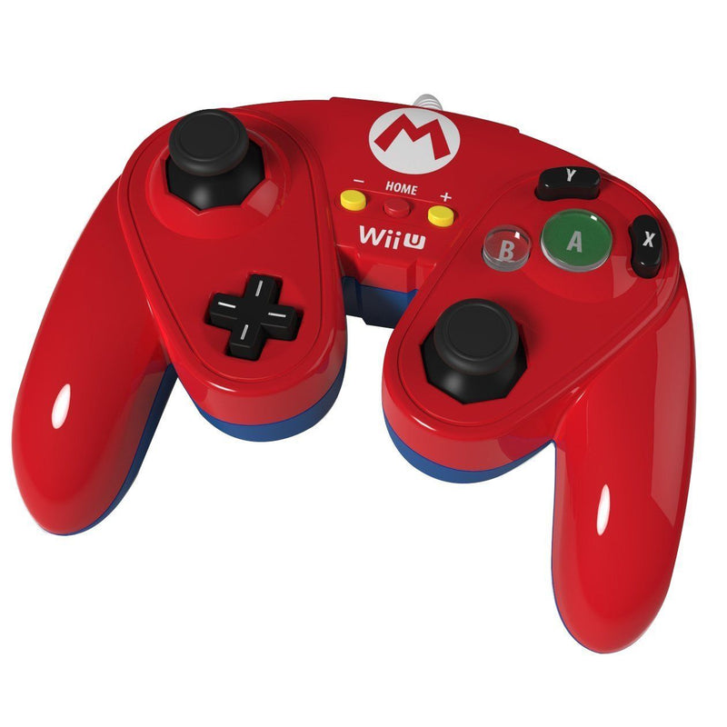 PDP - Mario Battle Wired Controller for Nintendo Wii / Wii U - Red (Used)