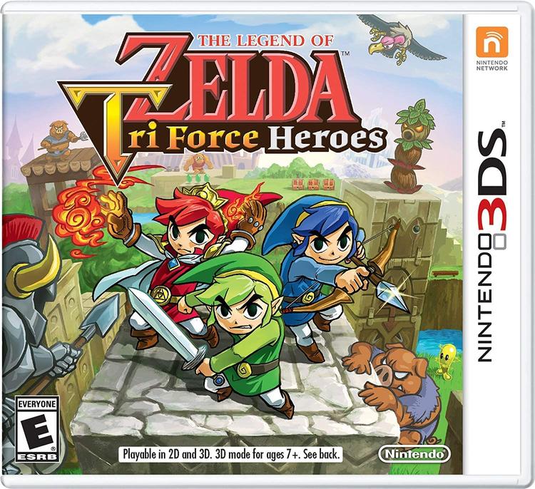 THE LEGEND OF ZELDA  -  TRI FORCE HEROES (usagé)