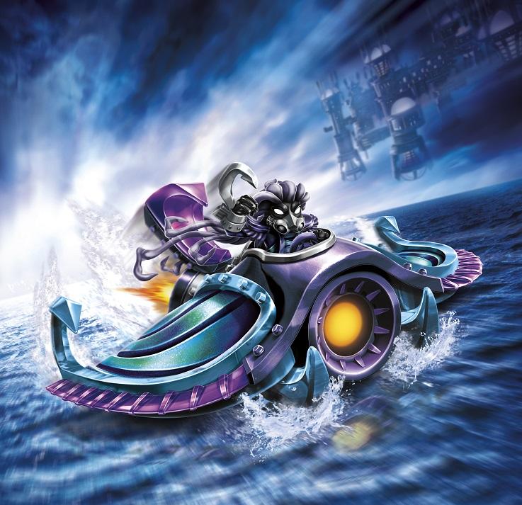 Skylanders - SuperChargers  -  Sea Shadow (usagé)