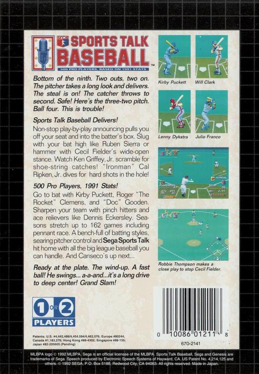 Sports Talk Baseball (used)