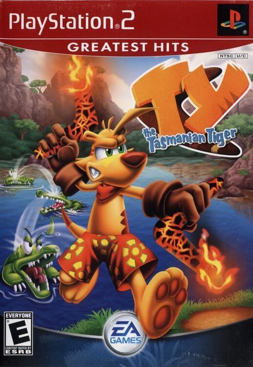 TY the Tasmanian Tiger [Greatest Hits] (used)