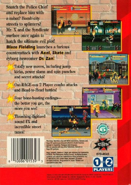 Streets of Rage 3 (used)