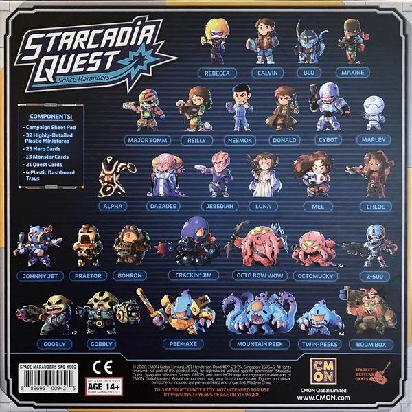 STARCADIA QUEST  -  SPACE MARAUDERS EXPANSION  ( VA )