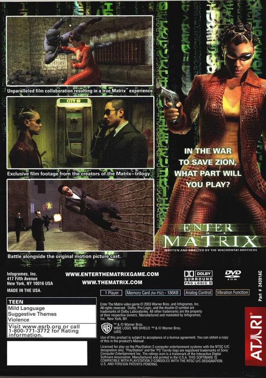 Enter the Matrix (used)