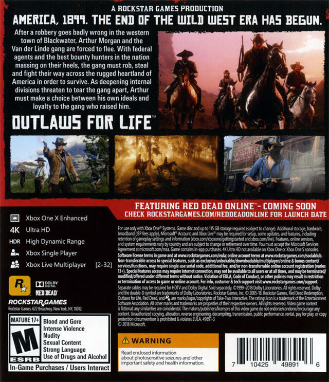 Red Dead Redemption II (used)