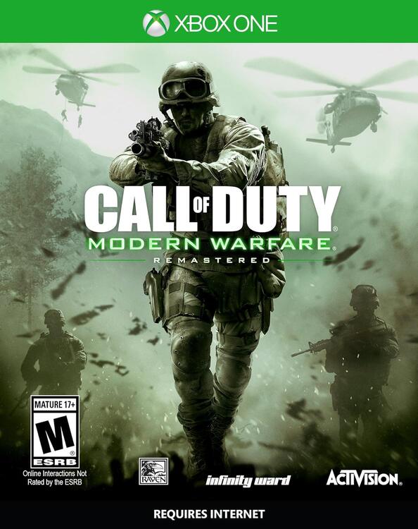 Call of Duty Modern Warfare Remastered (used)