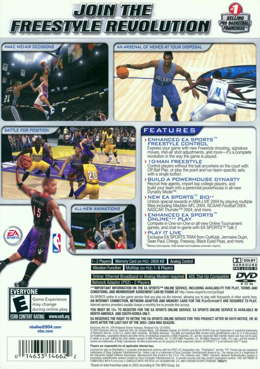 NBA Live 2004 (used)