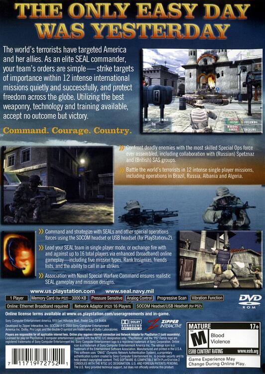 SOCOM II: U.S. Navy SEALs (usagé)