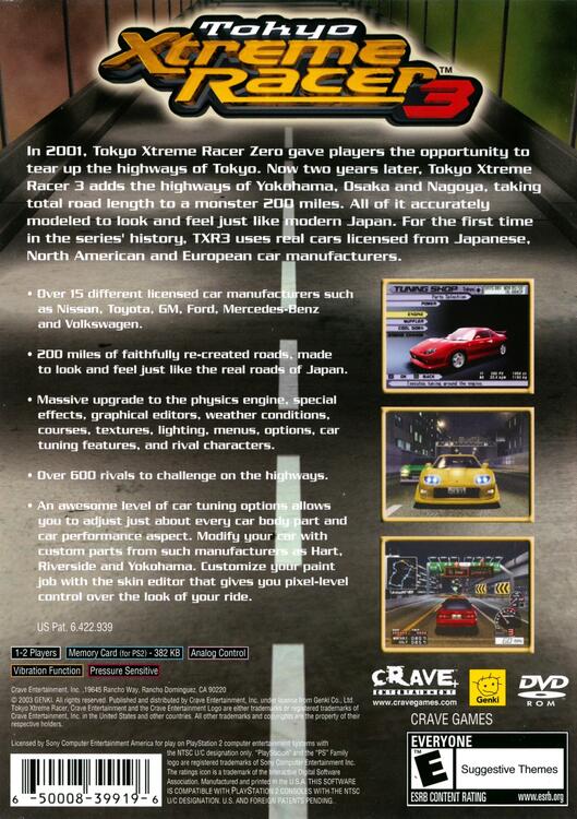 Tokyo Xtreme Racer 3 (used)