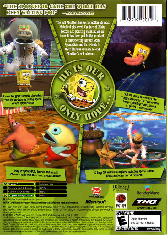 SpongeBob SquarePants: Battle for Bikini Bottom (used)