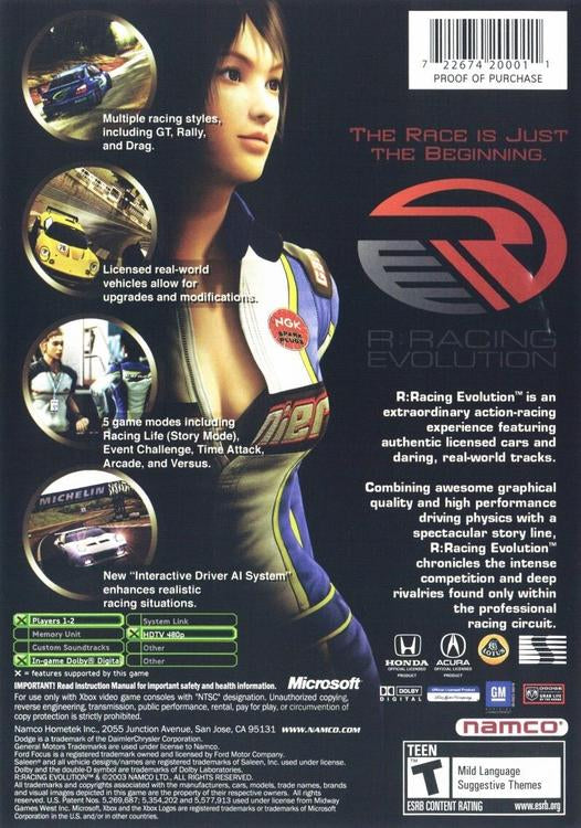 A: Racing Evolution (used)