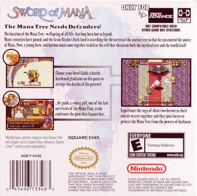 SWORD OF MANA (used)