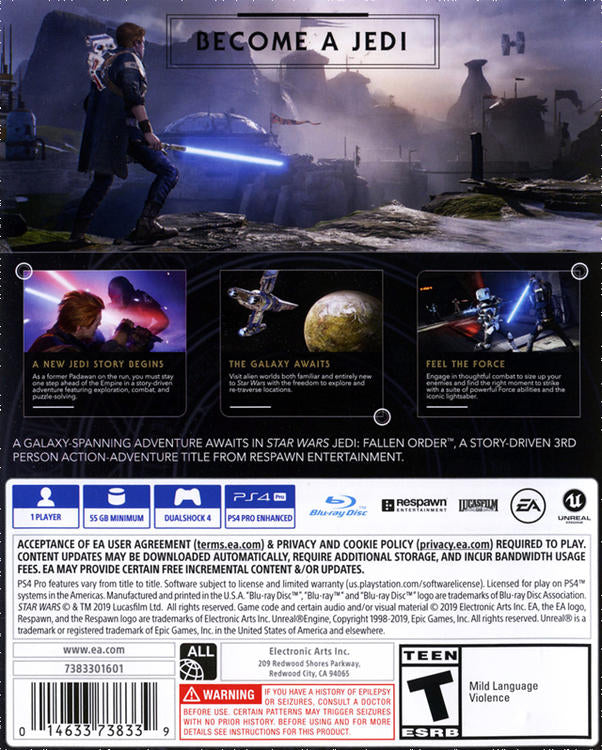 STAR WARS JEDI - FALLEN ORDER (used)