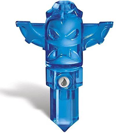 Skylanders Trap Team - Water Blue Tiki Trap Crystal (usagé)