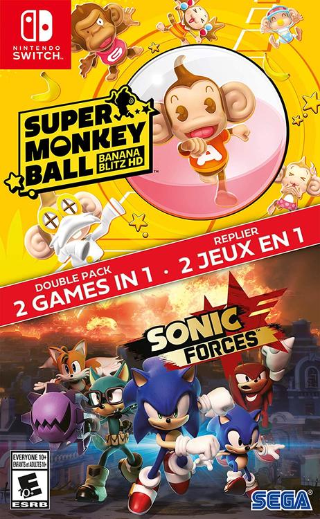 Super Monkey ball banana blitz HD / Sonic Forces - Double Pack