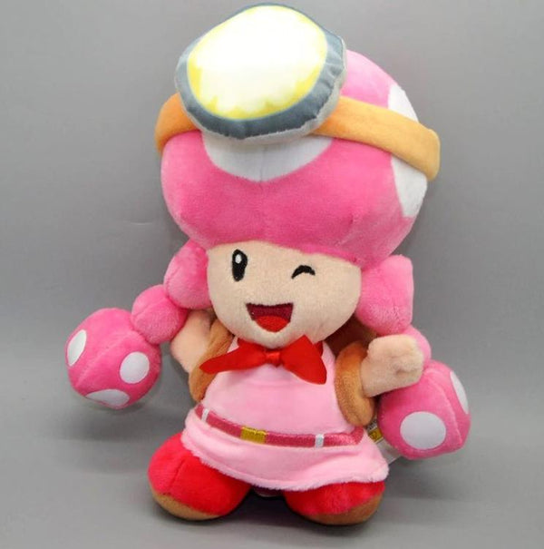 PELUCHE - SUPER MARIO BROS. - CAPTAIN TOADETTE TREASURE TRACKER ( 19cm )