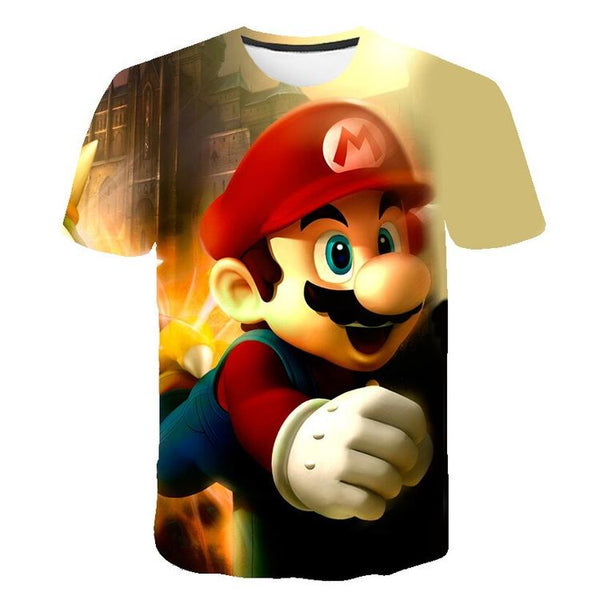 T-SHIRT - SUPER MARIO BROS - Mario (Children size / 7-8 years old)