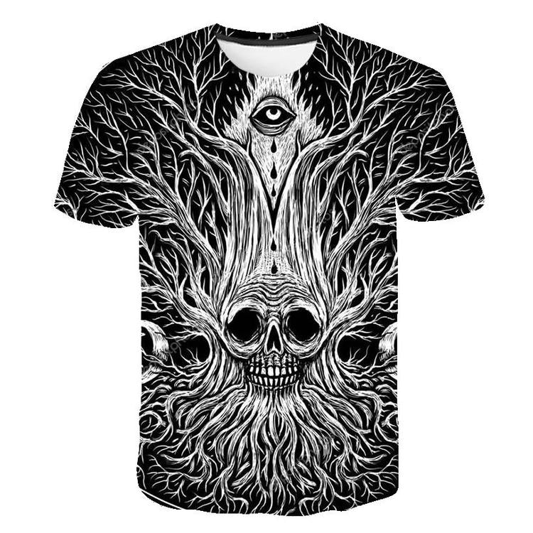 T-SHIRT - SKULL (Children size / 13-14 years old)