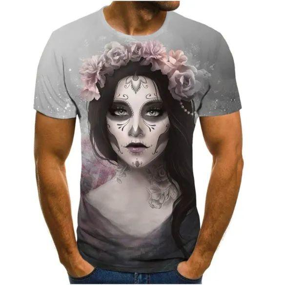 T-SHIRT - ZOMBIE WOMAN (Adult size - M)