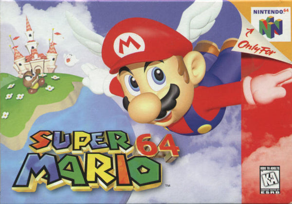 SUPER MARIO 64 ( Cartridge only - Reproduction )