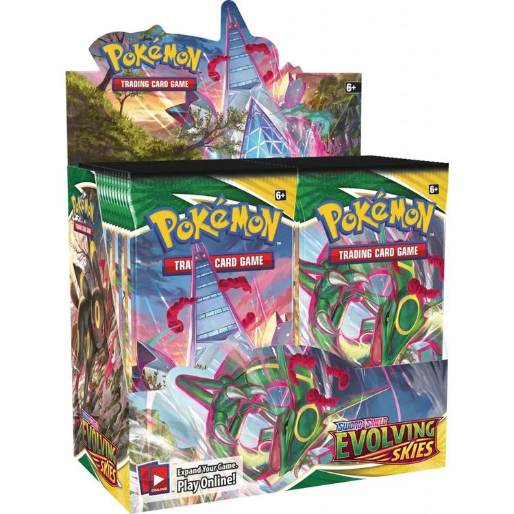 Pokémon - Boîte de boosters  -  Sword & Shield  -  Evolving Skies