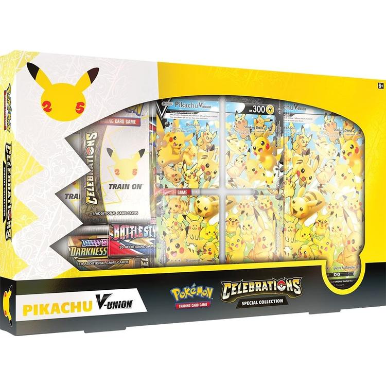 Pokémon - Celebrations special collection box - Pikachu V-Union